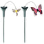 1PCS Realistic Solar Butterfly Bird Outdoor Yard Decor Waterproof Garden Ornaments Simulate Butterfly Circling Handicraft