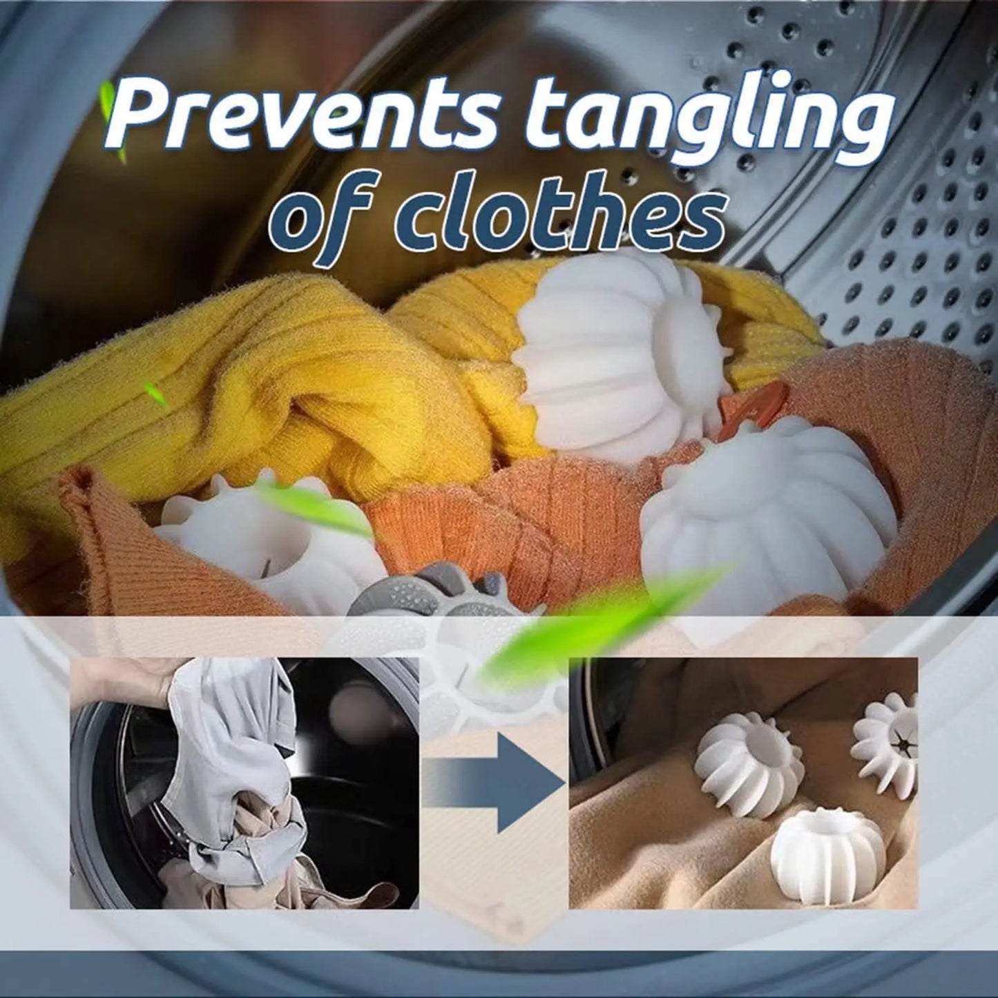Laundry Ball Reusable Clothes Hair Cleaning Tool Pet Hair Remover Washing Machine Cat Hair Catcher Laundry Ball