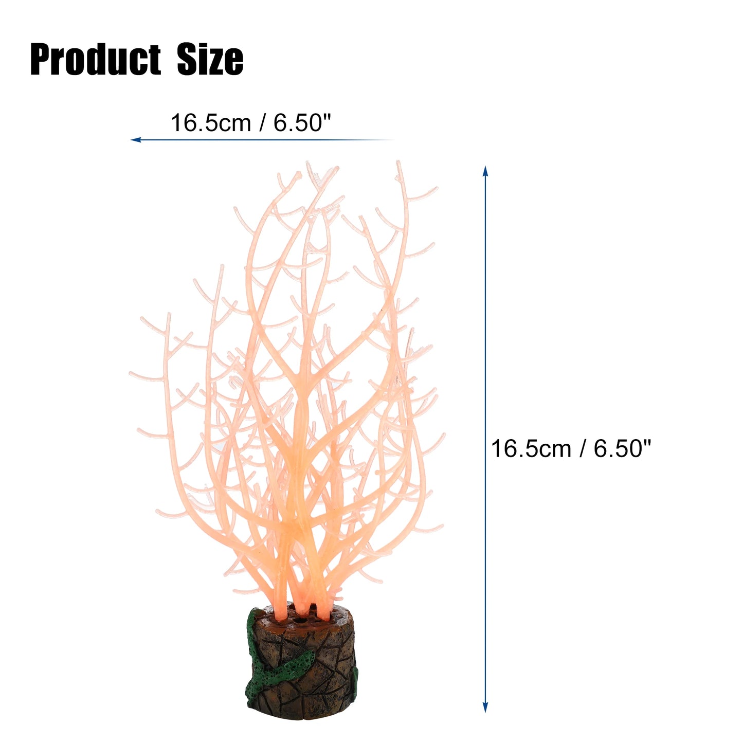 UXCELL Silicone Luminous Plants Glowing Simulation Coral Aquarium Artificial Fluorescence Deco Ornament Fish Tank Accessories