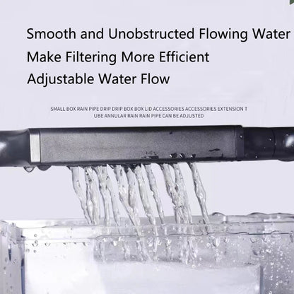 Adjustable Aquarium Fish Tank Filter Rain Spray Bar Unit Outflow Pipe Aquarium Accessories Water Fall Filter Connecting Pipes