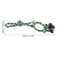 UXCELL Dog Chew Toys Knots Shape Braided Cotton Teeth Cleaning Rope Casual Puppy Bite-resistant Chewing Rope Pet Products