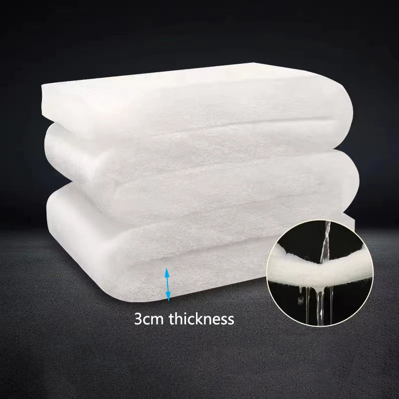3cm Thichness Aquarium Filter Super Thick Biochemical Filter Cotton Sponge for Aquarium Fish Tank Bio Cotton Foam Skimmer 200cm