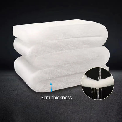 3cm Thichness Aquarium Filter Super Thick Biochemical Filter Cotton Sponge for Aquarium Fish Tank Bio Cotton Foam Skimmer 200cm