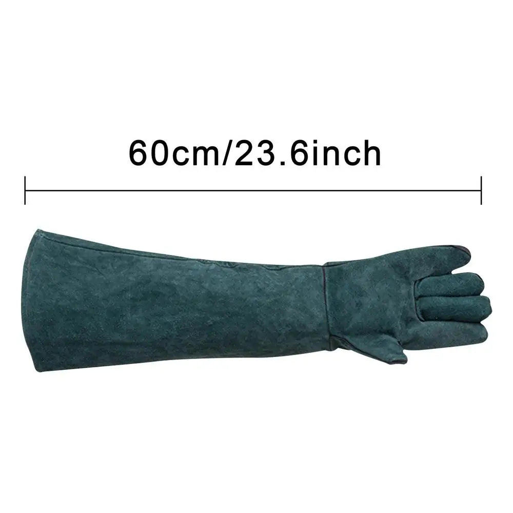 Animal Handling Gloves Extreme Heat And Fire Resistant Gloves Bite Proof Animal Gloves For Cat Dog Bird Pet Trapping Supplies