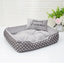 Dog Bed Plush Large Dogs Warm Bedding for Winter Fluffy Accessories Small Breeds Kennel Medium Sofa Pet Supplies Cats Mat Beds