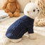 Winter Dog Sweater Pet Dog Clothes for Small Dogs Solid Letter Knitted Coat Puppy Costume Chihuahua French Bulldog Cat Sweaters
