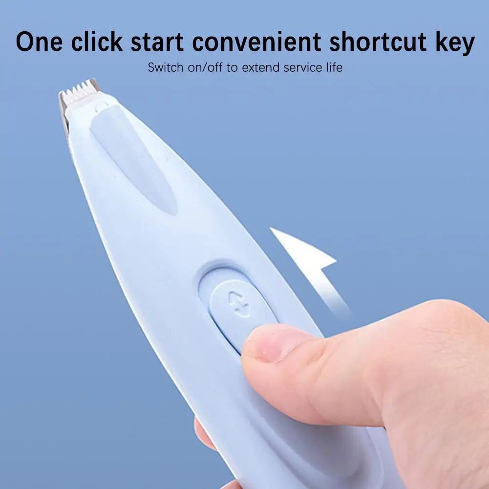 Smart LED Light Pet Electric Shaver Nail USB Charging Anti-Pinch Foot Protection Device Cat Dog Claw Trimmer Efficient