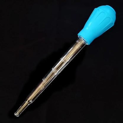 30ml Aquarium Clean Tool Pipette Fish Tank Siphon Pump Water Changer Aquarium Accessories with Extension Tube Four Colors