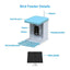 Bird Smart Feeder with Camera 1080P Solar Low Power Night Vision IP66 Waterproof 4G or WIFI Connect Real Bird Species Feeder