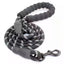 Pet Reflective Leash Nylon Round Leash Explosionproof Punch Leash Dog Walking Round Leash Without Strangulation