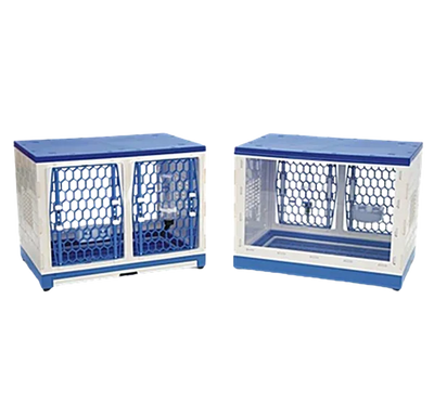 677-A Small Pet Display Resort Plastic Cage For Cat Puppy Rabbit Chinchilla And Guinea Pig