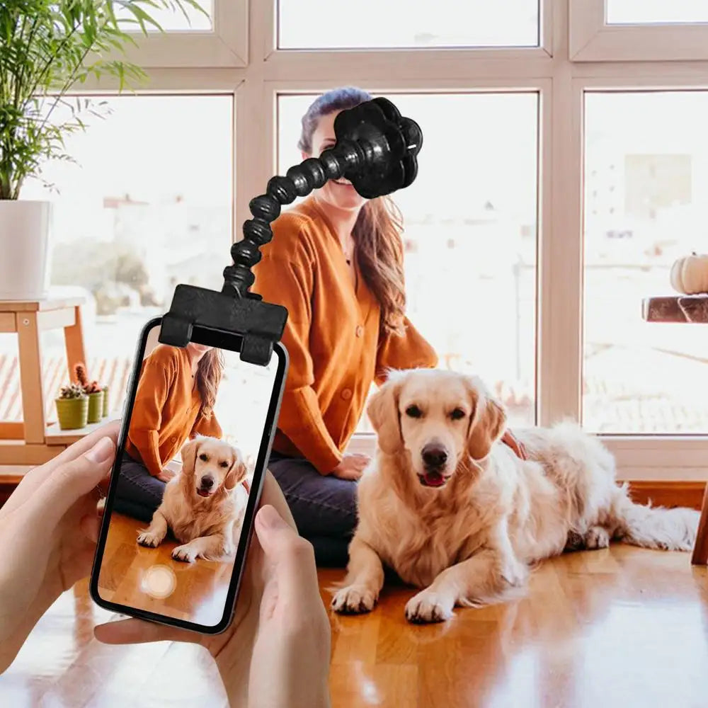 Pet Selfie Stick Flexible Dog Selfie Stick Pet Selfie Rod Dog Cat Toys Cat Photo Interactive Toy Accessories Holder Pet Supplies