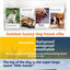 Dog House Outdoor Solid Wood Kennel Outdoor Rain and Sun Protection Dog House Medium and Large Kennel Dog Villa Wooden Pet Nest