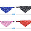 Dog Bandana Collar Scarf for Puppy & Cat Small Medium Large Dogs Adjustable Collars Pet Handkerchief Bibs Dress-up Accessories