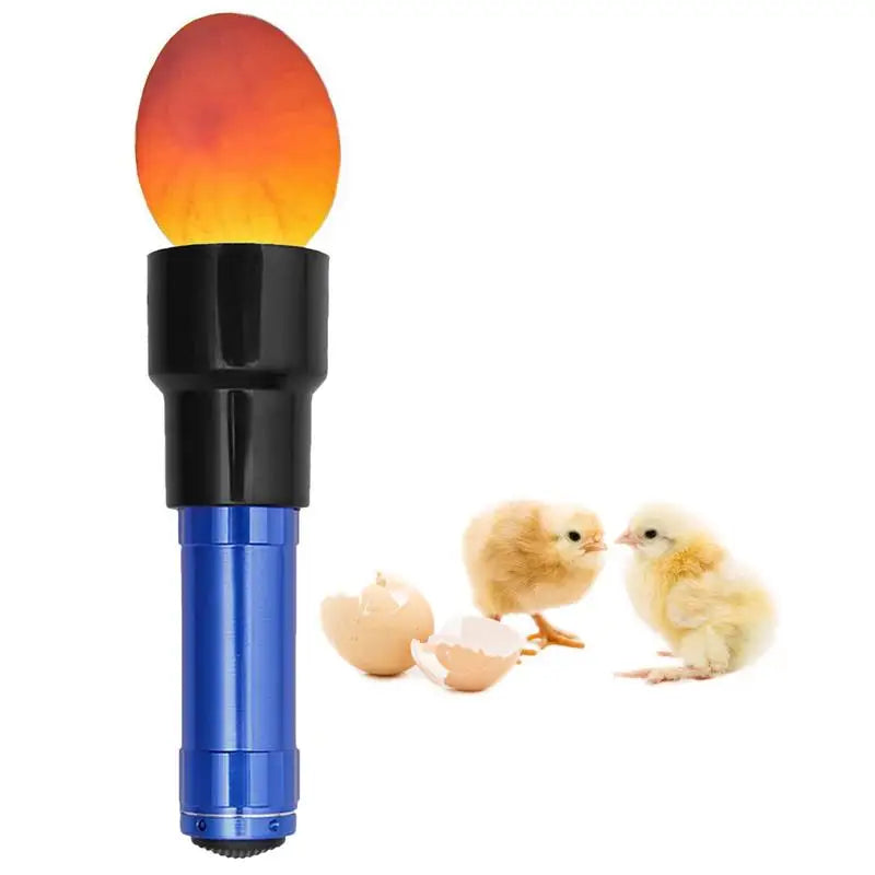 Egg Candler Candling Lamp Bright Cool LED Light Egg Candler Tester Portable Flashlight Egg Incubator Poultry Supplies for All