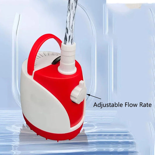 5W  220V-240V Bottom Suction Water Pump Aquarium Ultra-Quiet Submersible Pump For Water Cycle and Pumping of the Fish Tank