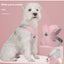 New breathable pet chest harness vest style reflective dog leash pet leash