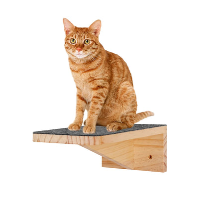 Cat Wall Mounted Furniture Cat Hammock&Felt Ladder&Sisal Scratching Post of High Quality Durable and Easy-to-Clean Cat Furniture
