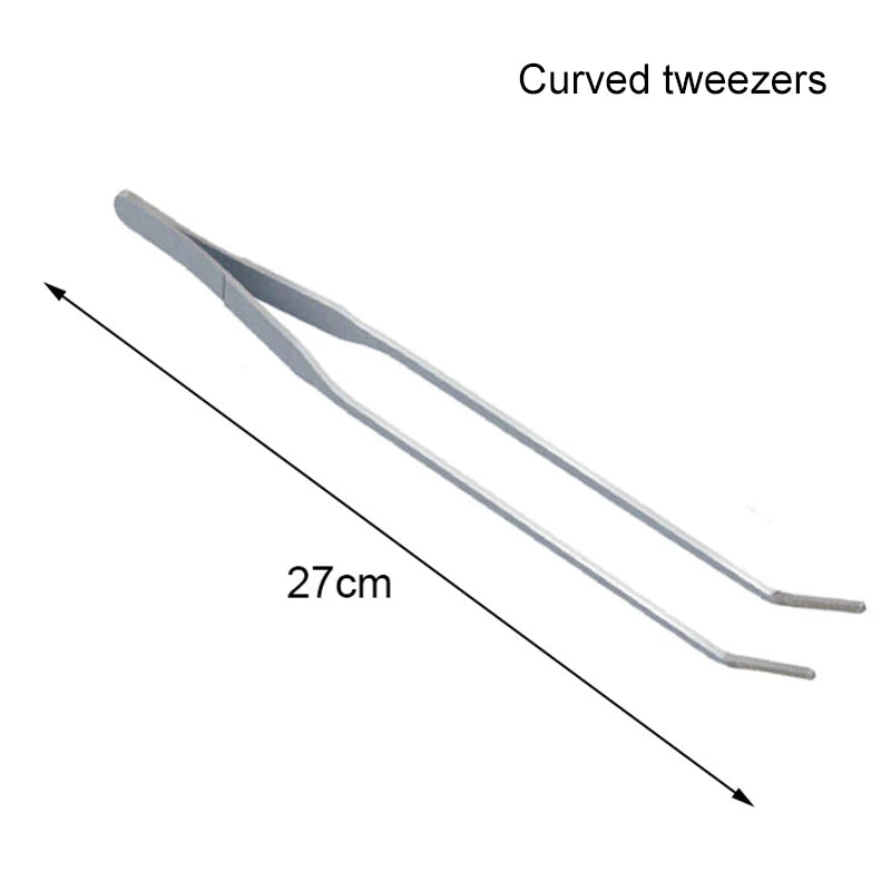 Aquarium Cleaning Tools Set Wave Scissors Tweezers Aquatic Plant Grass Trimming Stainless Fish Tank Tools Aquarium Accessories