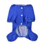 Dogs Raincoat Adjustable Puppy Dog Raincoat Waterproof 4 Legs Raincoat for Small Dogs Outdoor Pet Poncho with Reflective Strap