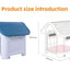 Directly From The Manufacturer Plastic Kennel, Teddy Explosion Pet Nest Amazon Outlets Agent Spot Wholesale Pet Cage