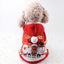 Christmas Dog Coat Sweater Chihuahua Pet Clothes New Year Pets Dogs Clothing For Small Medium Dogs Costume Warm Dog Hoodies