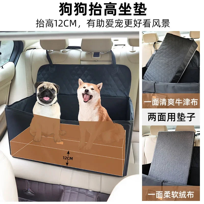 Pet high sight sightseeing car bed car seat pet cat kennel mat travel dog car pet nest bed
