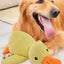 Pet Plush Toy Calming Duck Plush Toy Calming Duck Dog Toy Pet Teeth Cleaning Chew Pillow Toy Puppy Plush Pillow Toy Pet Supplies