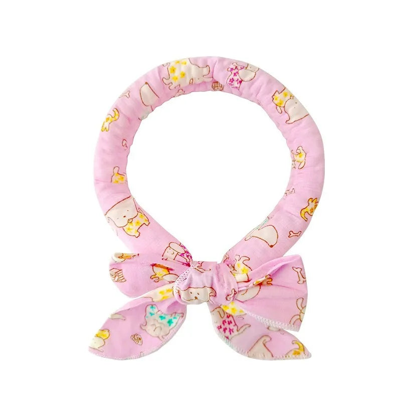 Cute Print Summer Dog Cooling Collar Pet Dog Ice Scarf Pet Cool Bandana Adjustable Pet Outdoor Prevent Heatstrok Dog Accessories