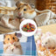 Hamster Flowers Natural Dried Flower Gerbil Bedding Odor Control Enclosure Habitat Decor For Rabbits Gerbils Or Other Small