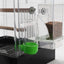 Bird Feeder Automatic Parrot Feeder Beverage Acrylic Seed Food Container Small And Medium-Sized Parrot Cage Accessories