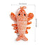 Dog Plush Chew Toy USB-Charged Pet ChewingToy Floppy Lobster Dog Toy Washable Cute Cat Toys For Puppy Dog Cats For Home Outdoor