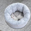 Plush Cat Bed Bag Pet Cat Plush Sleeping Bag Semi-Enclosed Bed Small Medium Large Cats Warming Pad Sack For Autumn Winter
