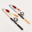 Retractable Cat Toy Fish Type Telescopic Feathers Funny Cat Stick Toys Pet Toy for Kitten Cat Rods Simulation Fishing Rod