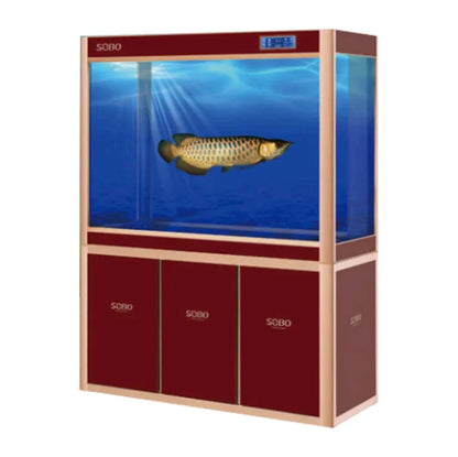 SOBO Aquarium Fish Tank Ecological Black glass indoor fish aquarium for aquarium fish