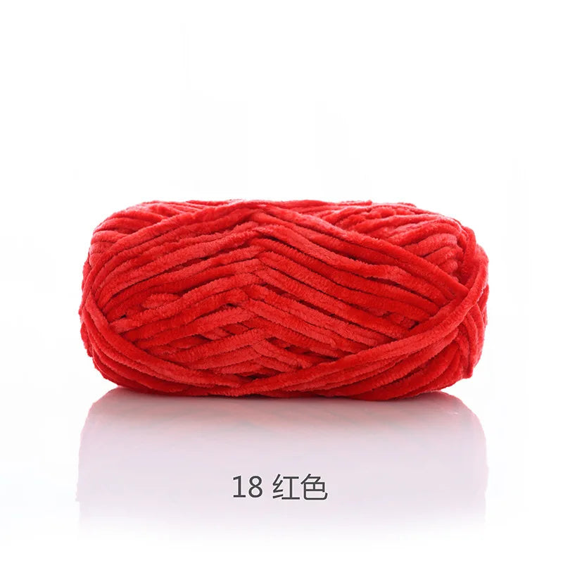 Ruyi bird warm fleece thick wool handmade DIY crochet woven golden velvet hook shoe thread wool ball