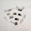Lovely Pearl Pet Head Wear Black and White Ribbon York Dog Neck Collar Cat Hair Clip Dog BB Clips Teddy Bear Hair Accessories