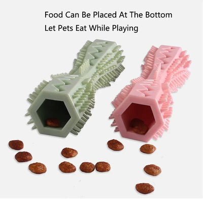 Silicone Molar Tooth Pet Toys Dog Bite Resistant Molars Training for Cats Dogs Slow Feeding Teeth Cleaning Toys Pets accessories