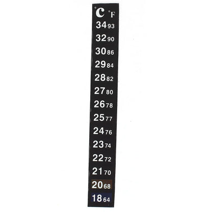 UXCELL Aquarium Glass Sticker Thermometers Digital Fish Tank Fridge Thermometer Sticker Measurement Tools Fish Tank Accessories