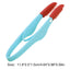 Dog Tear Stain Remover Comb Silicone Brush Head Pet Tear Stain Remover Comb With Anti-Slip Handle Multipurpose Dog Comb Durable