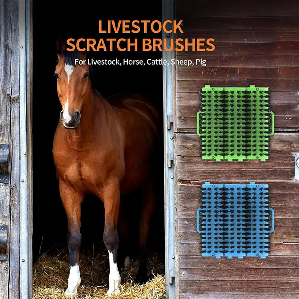 Grooming Brush for Horses Shedding Horse Brush Grooming Tool Itch Relief Grooming Brush Pet Hair Brush Cleaning Tools Cat Dog