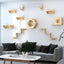 1 Piece Cat Wall Mounted Cat Climbing Wooden Shelves Cat Tree Cat Ladder Big Jumping Platform Cat Furniture Cat Perch for Kitten