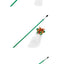 Cat Toy Cat Teaser Sticks Christmas Series Cat Stick Doll Old Reindeer Cat Stick Christmas Gift Bells Pet Supplies.
