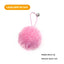 Cross-border cat teasing stick replacement head rainbow caterpillar wood teana stick cat toy funny cat bell hair ball replace...