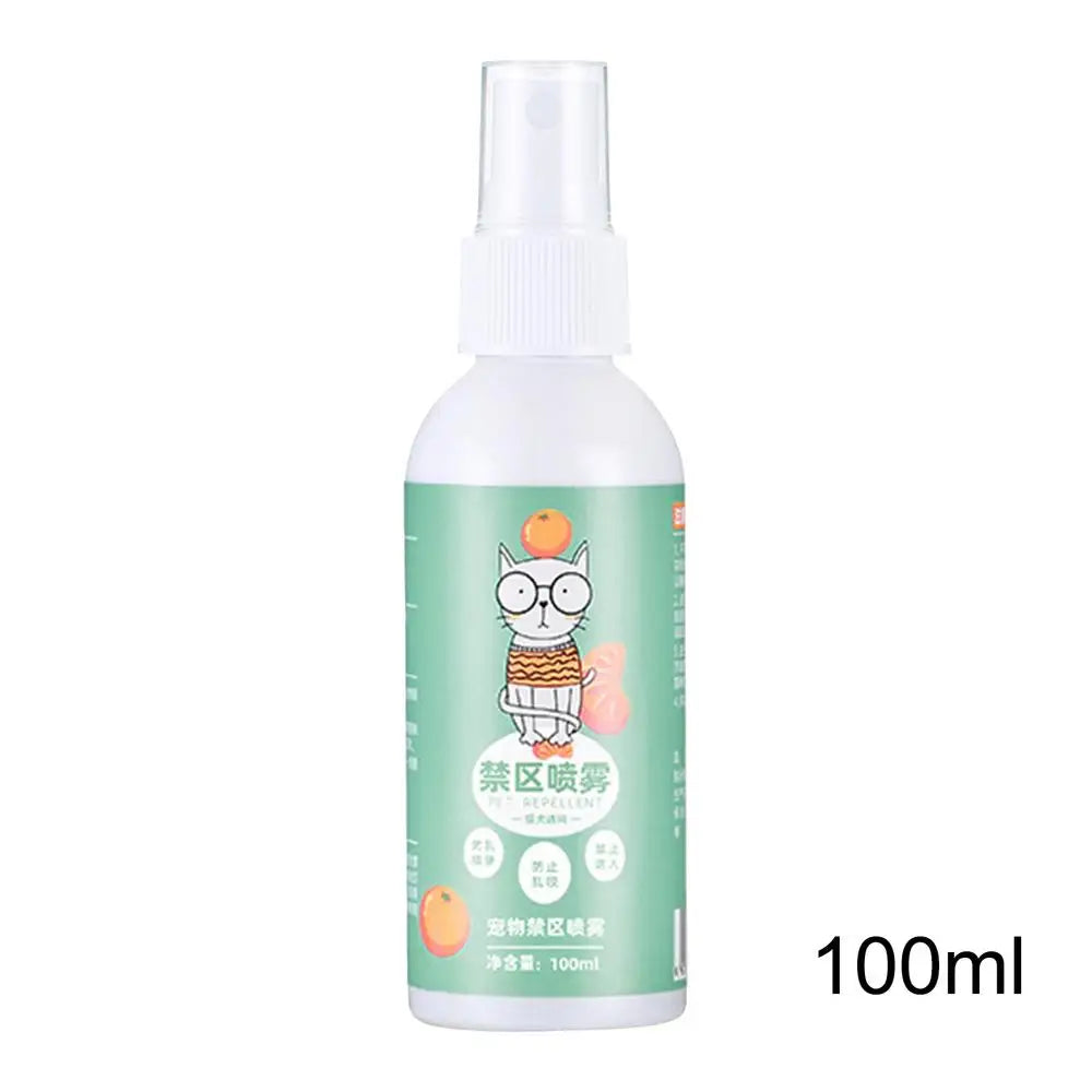 Keep Off Cat Spray 100ml Citrus Cat Anti Scratch Training Aid Safe For Plants Floors Carpets Furniture Sofas Rugs Curtains
