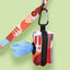 Dog Poop Bags Dog Waste Bag Holder with Graphic Print Poop Bag Dispenser Doggy Waste Bags Portable Doggie Bag Holder for Travel