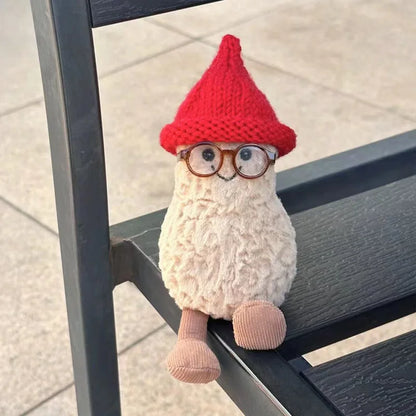 15cm Small Peanut Doll Living Room Decoration Pendant Household Items Cute Cat Toy Plush Toy Girl Gift