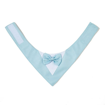 Pet Bow Tie Dog Collar Tuxedo Bandana Adjustable Formal Puppy Triangular Neck Wear for Wedding Birthday Dress-up Cosplay Party