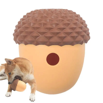 Dog Food Puzzle Portable Dog Slow Feeder Puzzle For Treat Bite-Resistant Dog Treat Dispenser Toy Dog Puzzle Feeder Dog Chew Toy