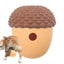 Dog Food Puzzle Portable Dog Slow Feeder Puzzle For Treat Bite-Resistant Dog Treat Dispenser Toy Dog Puzzle Feeder Dog Chew Toy